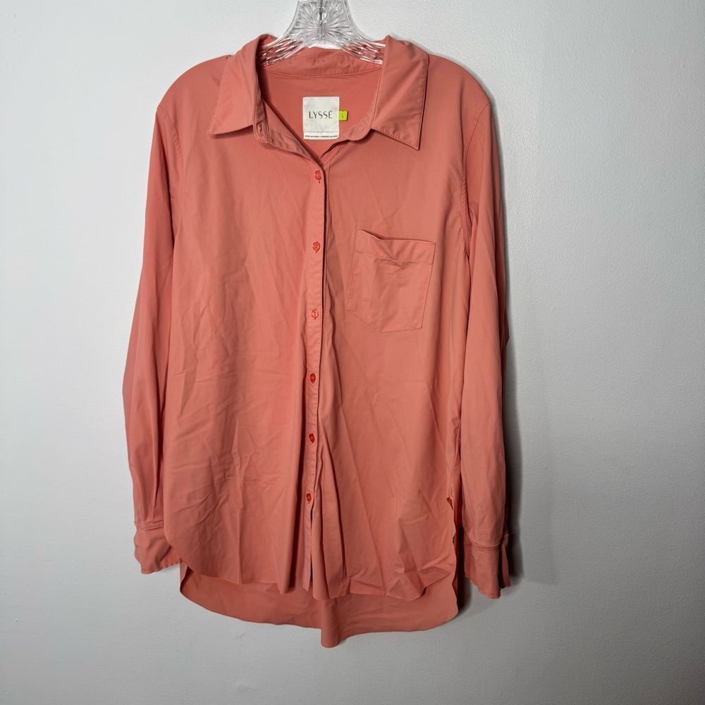 Lysse button down shirts size large Measurements
